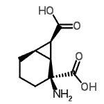 CAS 登录号：597540-87-9， (1S,6R,7R)-2-氨基双环[4.1.0]庚烷-2,7-二甲酸