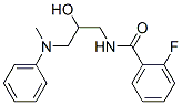 CAS#: 59772-70-2, 2-Fluoro-N-[2-Hydroxy-3-(Methylphenylamino)Propyl]Benzamide