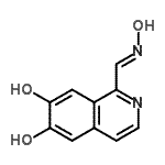 CAS#: 59875-55-7, 1-[(E)-(Hydroxyimino)Methyl]-6,7-Isoquinolinediol