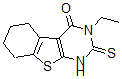 CAS#: 59898-66-7, 3-Ethyl-2,3,5,6,7,8-hexahydro-2-thioxo-[1]Benzothieno[2,3-d]pyrimidin-4(1H)-one