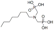 CAS 登录号：5995-31-3， [(辛基亚胺)二(亚甲基)]二膦酸