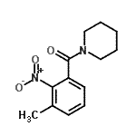 CAS#: 600128-55-0, (3-Methyl-2-nitrophenyl)(1-piperidinyl)methanone