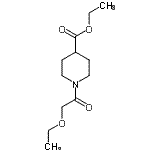 CAS#: 600139-52-4, Ethyl 1-(ethoxyacetyl)-4-piperidinecarboxylate