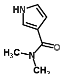 CAS#: 60031-39-2, N,N-Dimethyl-1H-Pyrrole-3-Carboxamide
