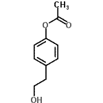 CAS 登录号：60037-43-6， 4-(2-羟基乙基)苯基乙酸酯