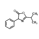 CAS#: 60050-54-6, 2-Isopropyl-4-Phenyl-1,3-Oxazol-5(4H)-One