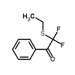 CAS 登录号：600689-94-9， 2-(乙硫基)-2,2-二氟-1-苯乙酮