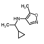 CAS 登录号：600699-53-4， N-(1-环丙基乙基)-5-甲基-1,2-恶唑-4-胺