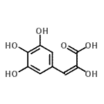 CAS#: 600731-74-6, (2E)-2-Hydroxy-3-(3,4,5-trihydroxyphenyl)acrylic acid
