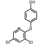 CAS#: 60075-03-8, 4-[(3,5-Dichloro-2-Pyridinyl)Oxy]Phenol