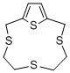 CAS 登录号：60147-18-4， 3,6,9,14-四硫杂双环[9.2.1]十四碳-11,13-二烯