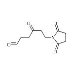 CAS 登录号：601494-85-3， 6-(2,5-二氧代-1-吡咯烷基)-4-氧代己醛