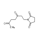 CAS 登录号：601494-86-4， 1-(3,6-二氧代庚基)-2,5-吡咯烷二酮