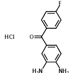 CAS#: 60179-34-2, (3,4-Diaminophenyl)(4-Fluorophenyl)Methanone Hydrochloride (1:1)