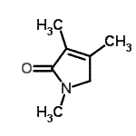 CAS#: 60205-12-1, 1,3,4-Trimethyl-1,5-Dihydro-2H-Pyrrol-2-One