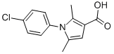 CAS#: 60217-76-7, 1-(4-Chlorophenyl)-2,5-Dimethyl-1H-Pyrrole-3-Carboxylic Acid