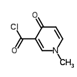 CAS#: 60219-04-7, 1-Methyl-4-Oxo-1,4-Dihydro-3-Pyridinecarbonyl Chloride