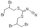 CAS#: 60222-99-3, Bis(2,3-dibromopropylsulfanyl)methylidenecyanamide
