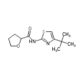 CAS#: 602284-41-3, N-[4-(2-Methyl-2-propanyl)-1,3-thiazol-2-yl]tetrahydro-2-furancarboxamide