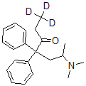 CAS#: 60263-63-0, 6-(Dimethylamino)-4,4-Diphenyl-3-Heptanone-1,1,1-D3