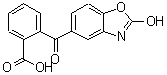 CAS#: 60283-31-0, 2-[(2-Hydroxy-1,3-Benzoxazol-5-Yl)Carbonyl]Benzoic Acid