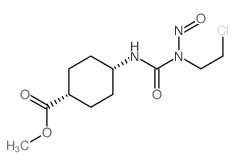 CAS#: 60285-32-7, 4alpha-[3-(2-Chloroethyl)-3-Nitrosoureido]-1alpha-Cyclohexanecarboxylic Acid Methyl Ester