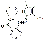 CAS 登录号：603-57-6， 氨基比林水杨酸酯