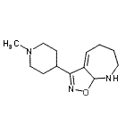 CAS#: 603066-94-0, 3-(1-Methyl-4-piperidinyl)-6,7,8,8a-tetrahydro-5H-[1,2]oxazolo[5,4-b]azepine