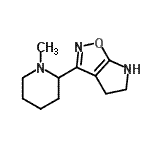 CAS#: 603067-34-1, 3-(1-Methyl-2-piperidinyl)-5,6-dihydro-4H-pyrrolo[3,2-d][1,2]oxazole