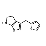 CAS#: 603067-46-5, 3-(2-Thienylmethyl)-5,6-dihydro-4H-pyrrolo[3,2-d][1,2]oxazole