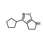 CAS#: 603067-55-6, 3-Cyclopentyl-5,6-dihydro-4H-pyrrolo[3,2-d][1,2]oxazole
