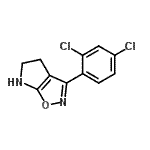 CAS#: 603067-77-2, 3-(2,4-Dichlorophenyl)-5,6-dihydro-4H-pyrrolo[3,2-d][1,2]oxazole