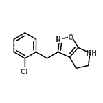 CAS#: 603067-85-2, 3-(2-Chlorobenzyl)-5,6-dihydro-4H-pyrrolo[3,2-d][1,2]oxazole
