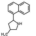 CAS#: 603068-45-7, 4-Methyl-2-(1-naphthyl)pyrrolidine