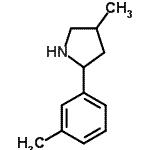 CAS#: 603068-48-0, 4-Methyl-2-(3-methylphenyl)pyrrolidine