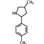 CAS#: 603068-49-1, 4-Methyl-2-(4-methylphenyl)pyrrolidine
