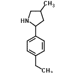 CAS#: 603068-51-5, 2-(4-Ethylphenyl)-4-methylpyrrolidine