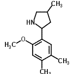 CAS#: 603068-64-0, 2-(2-Methoxy-4,5-dimethylphenyl)-4-methylpyrrolidine