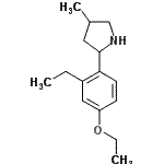 CAS#: 603069-06-3, 2-(4-Ethoxy-2-ethylphenyl)-4-methylpyrrolidine