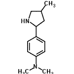 CAS#: 603069-09-6, N,N-Dimethyl-4-(4-methyl-2-pyrrolidinyl)aniline