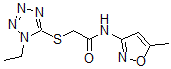 CAS#: 603079-09-0, 2-[(1-Ethyl-1H-Tetrazol-5-Yl)Thio]-N-(5-Methyl-3-Isoxazolyl)-Acetamide
