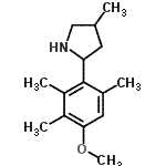 CAS#: 603089-80-1, 2-(4-Methoxy-2,3,6-trimethylphenyl)-4-methylpyrrolidine