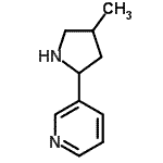 CAS#: 603090-13-7, 3-(4-Methyl-2-pyrrolidinyl)pyridine