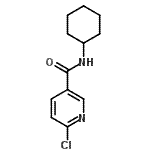 CAS#: 603095-68-7, 6-Chloro-N-cyclohexylnicotinamide