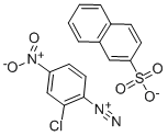 CAS 登录号：6035-19-4， 2-氯-4-硝基苯基偶氮 2-萘磺酸盐