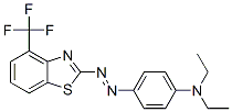 CAS#: 60388-24-1, N,N-Diethyl-4-[[4-(Trifluoromethyl)Benzothiazol-2-Yl]Azo]Benzenamine