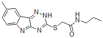CAS#: 603946-28-7, 2-[(8-Methyl-2H-1,2,4-Triazino[5,6-b]Indol-3-Yl)Thio]-N-Propyl-Acetamide