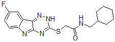 CAS 登录号：603947-99-5， N-(环己基甲基)-2-[(8-氟-2H-1,2,4-三嗪并[5,6-b]吲哚-3-基)硫代]-乙酰胺