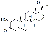 CAS 登录号:604-28-4, 2-羟基-4-孕烯-3,20-二酮