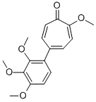 CAS#: 60423-21-4, 2-Methoxy-5-(2',3',4'-Trimethoxyphenyl)Tropone